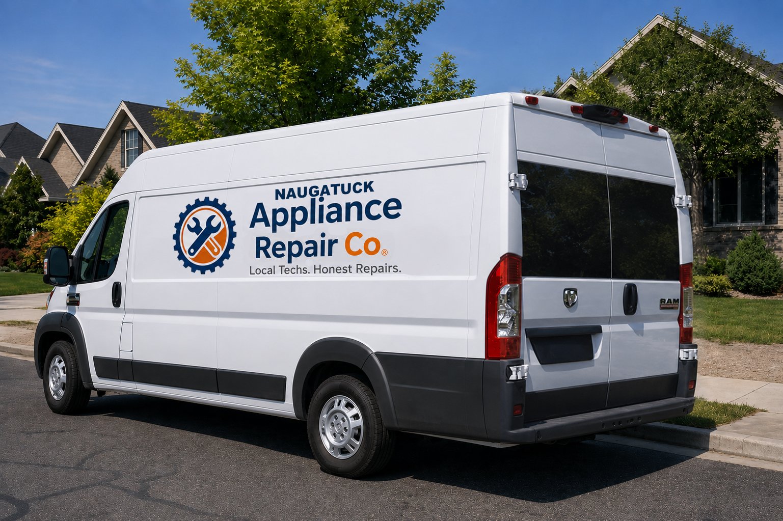 Naugatuck Appliance Repair Co. van
